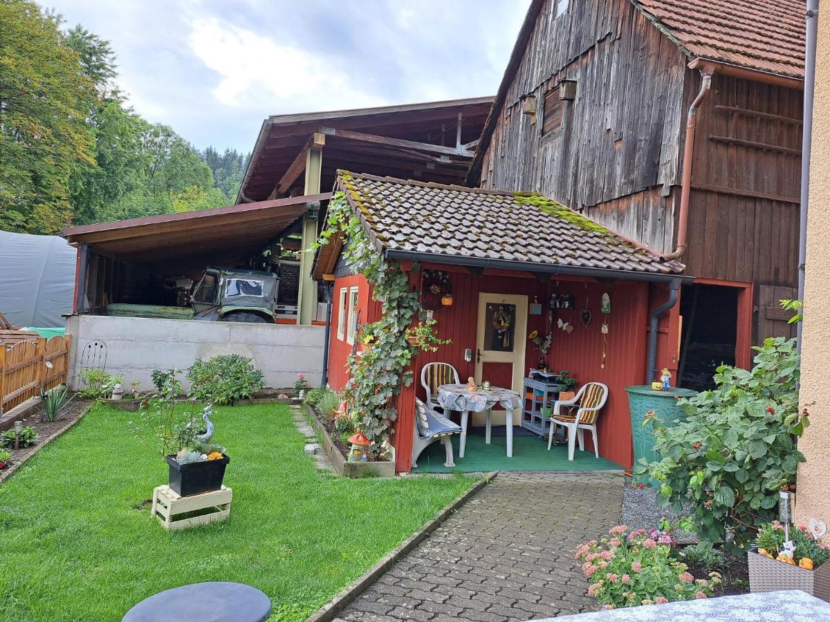 Ferienwohnung Sonja Mit Garten Und Freisitz Steinwiesen Kültér fotó