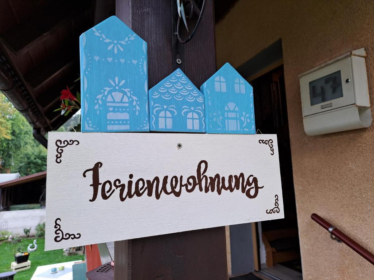 Ferienwohnung Sonja Mit Garten Und Freisitz Steinwiesen Kültér fotó
